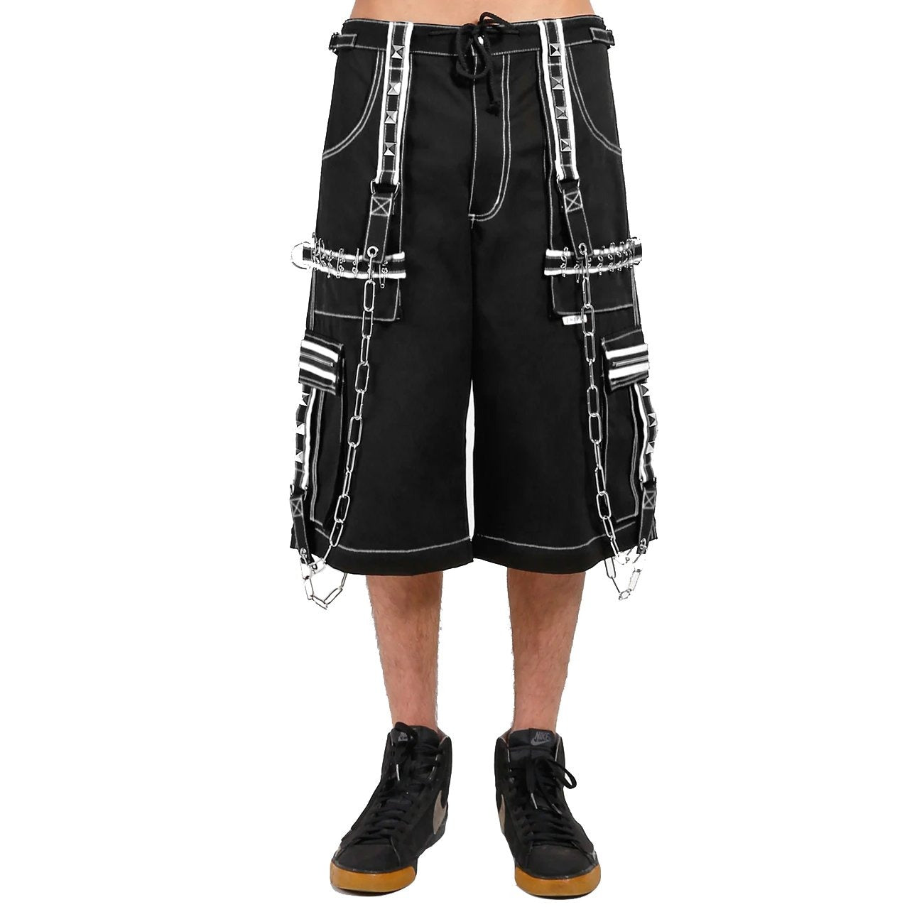Gothic Apocalyptic Punk Emo Shorts Crazy Piper Gothic Cyber Shorts