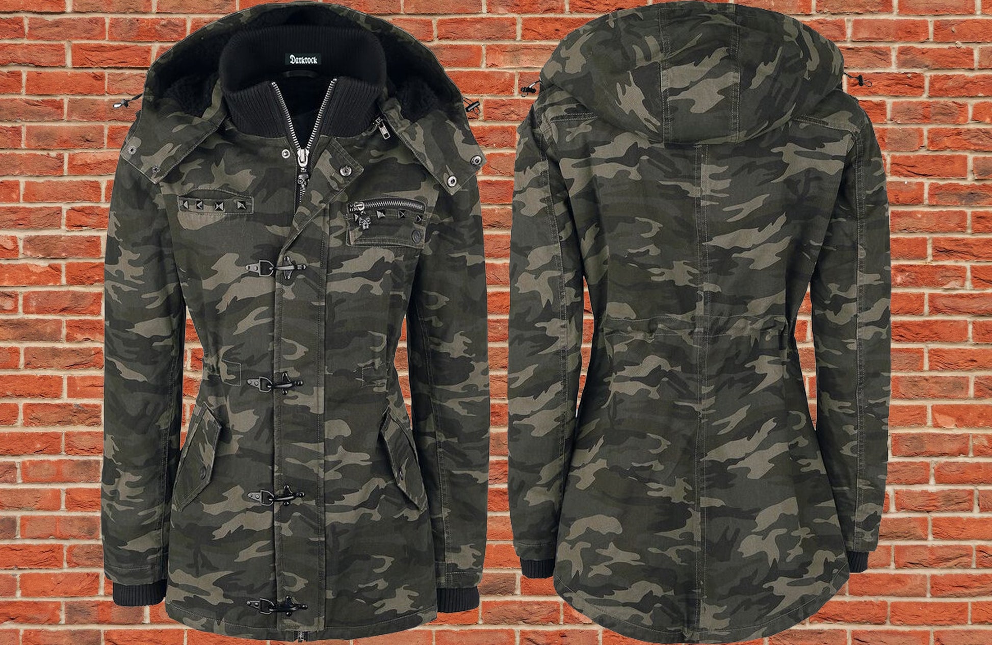 Gothic Winter Jacket camouflage