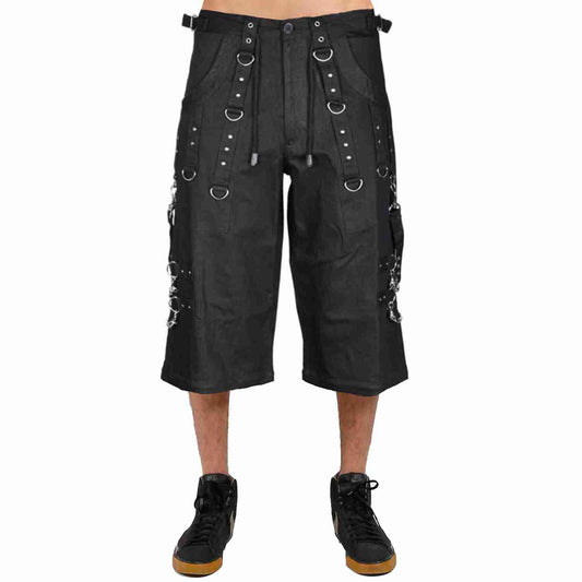 Gothic Mens Gothic Paimon Bondage Shorts