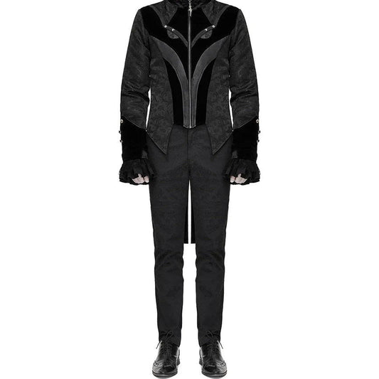 Gothic Mens Devil Fashion Cavendish Gothic Regency Tailcoat Jacket