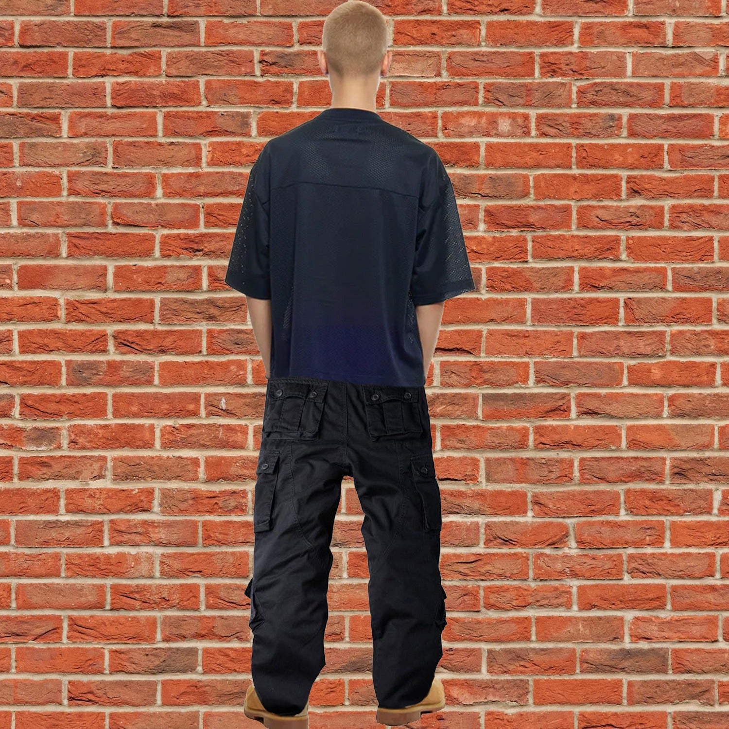 Men's Cotton Casual Military Army Camo Combat Work Cargo Pants with 8 Pockets