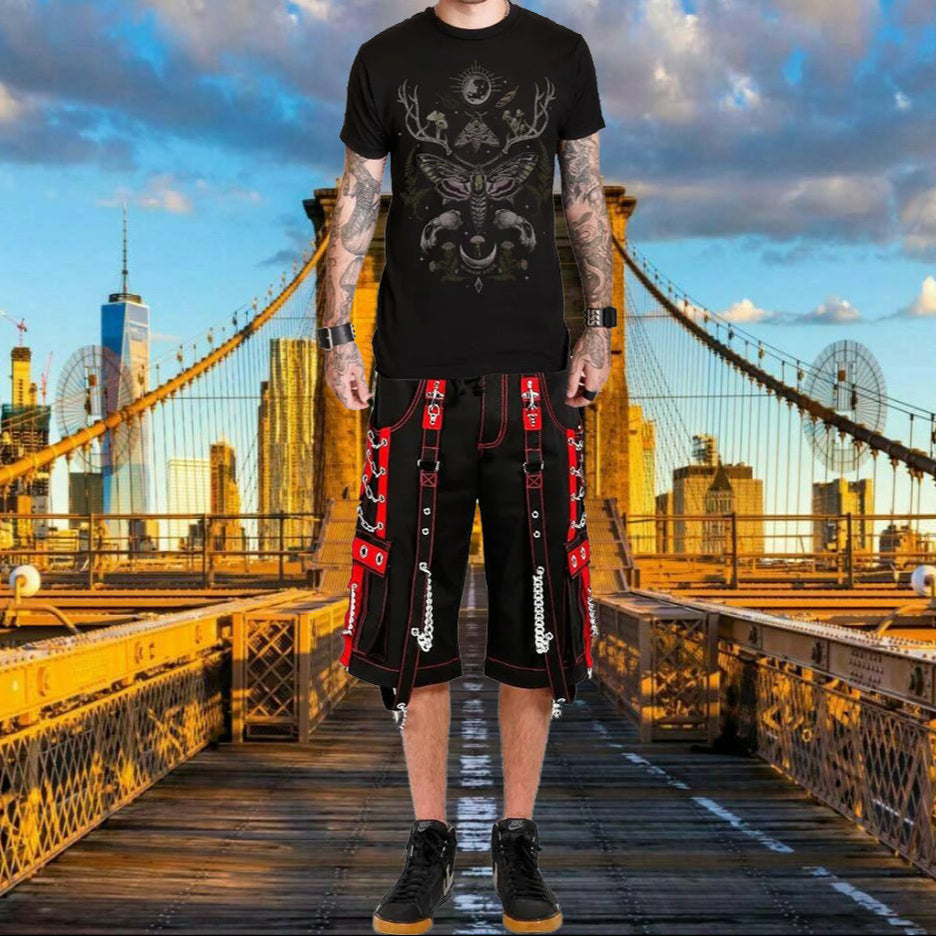 Gothic Mens Rough Rider Shorts