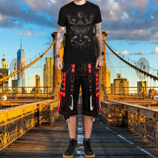 Gothic Mens Rough Rider Shorts