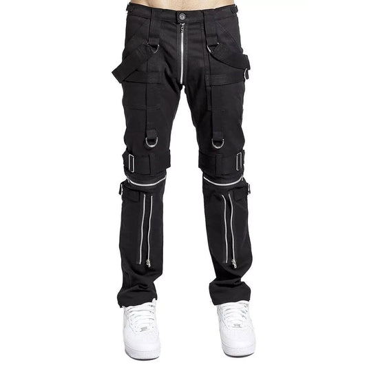 Gothic Bondage Men Pant Alternative Punk Rock Emo Trouser Para Pants