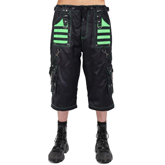 Extreme Bondage Skater Gothic Punk Rocker Cyber Goth Steampunk Biker Shorts