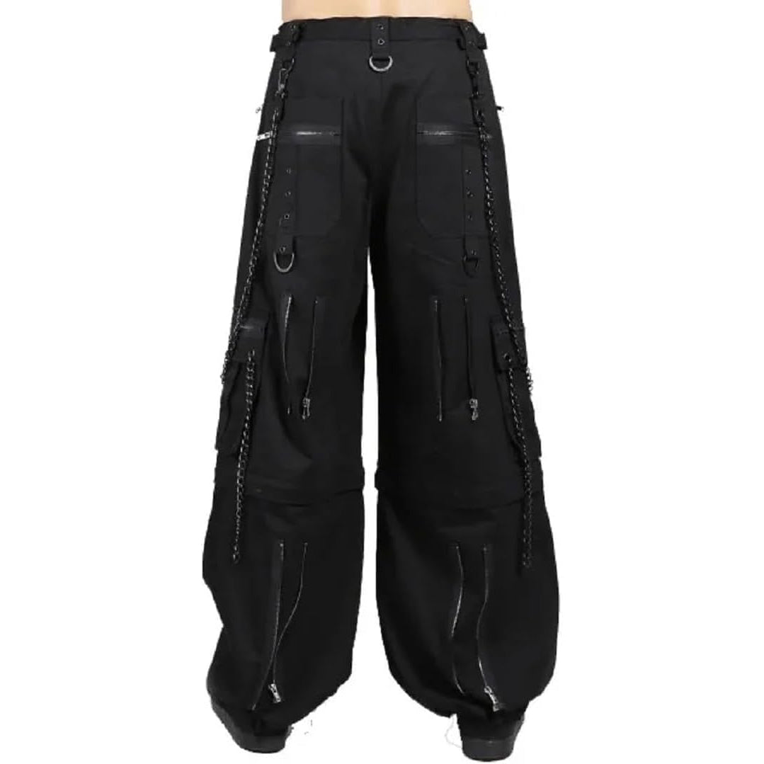 Gothic Bondage Rocker Men Pant Alternative Punk Rock Emo Trouser Pant Shorts/USA