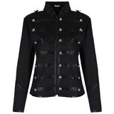 Women's Steampunk Military Punk Parade Jacket