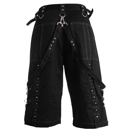Gothic Mens Gothic Paimon Bondage Shorts
