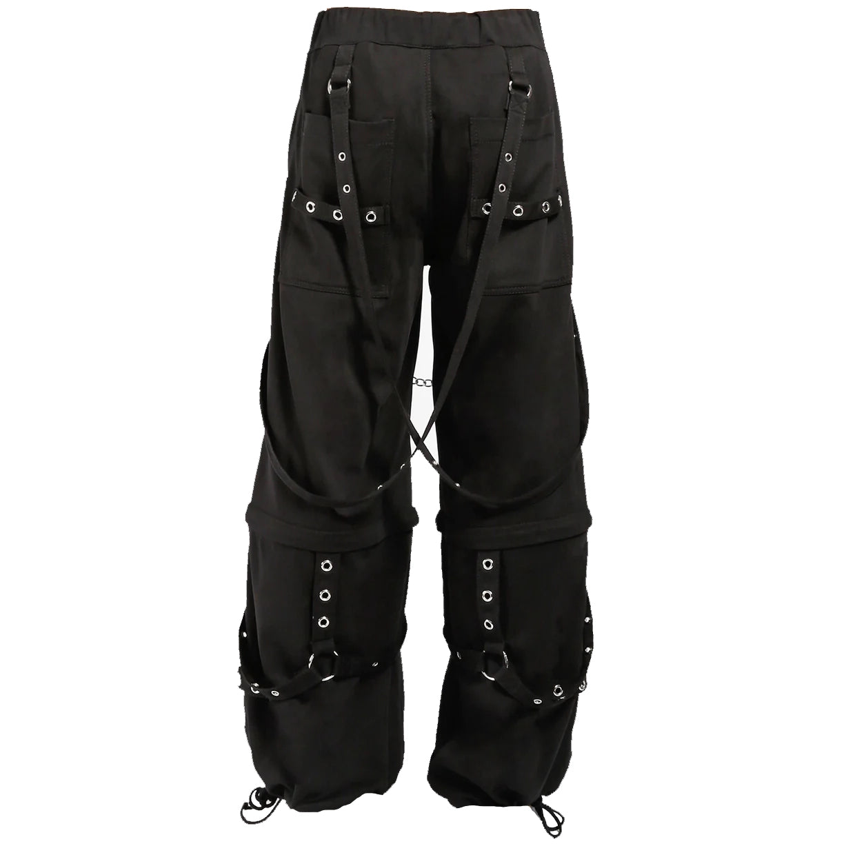 Mens Gothic Trip Pant Bondage Cyber Trip Pant Chain Techno Rock Punk Shorts Usa
