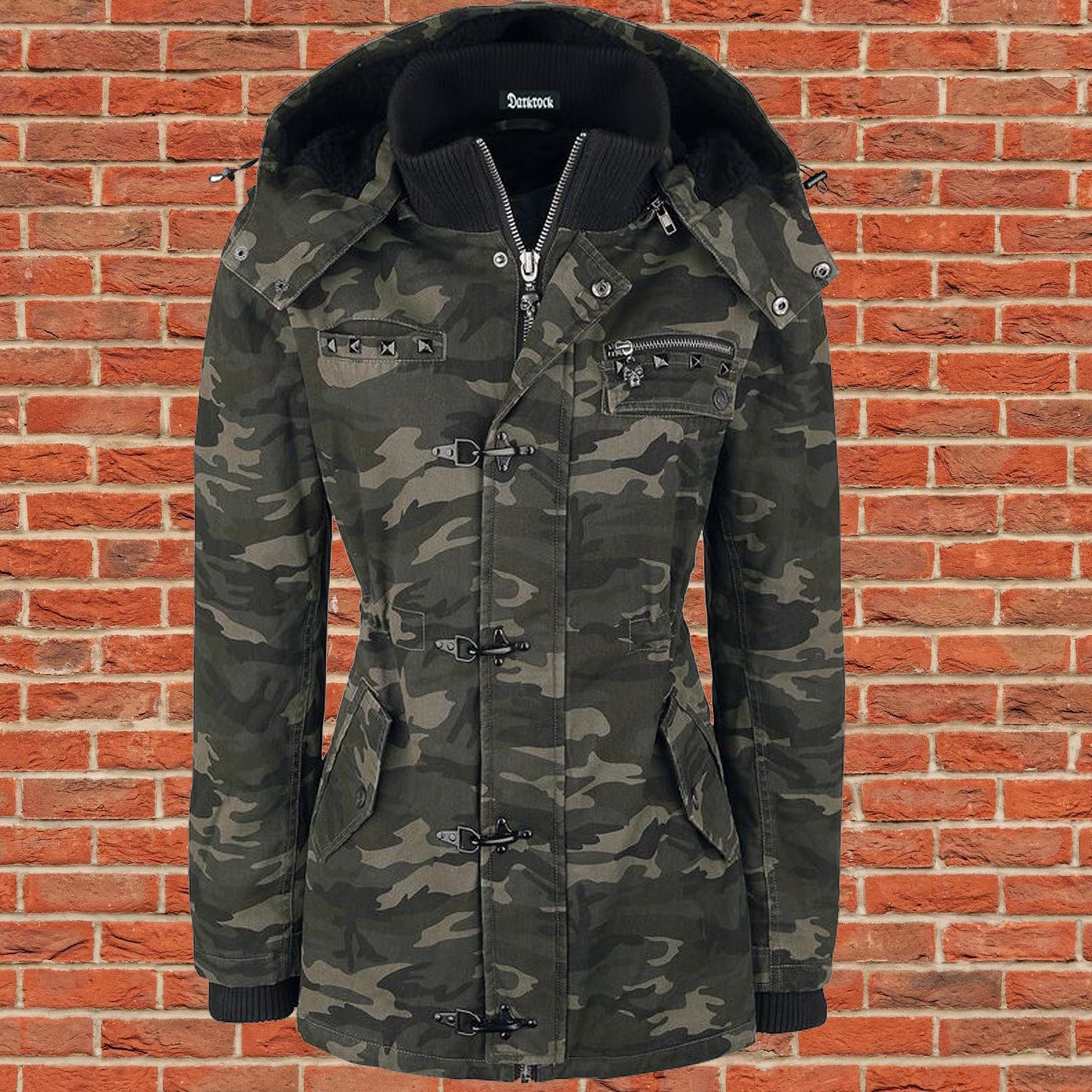 Gothic Winter Jacket camouflage