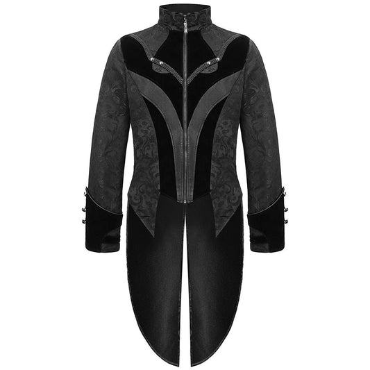 Gothic Mens Devil Fashion Cavendish Gothic Regency Tailcoat Jacket