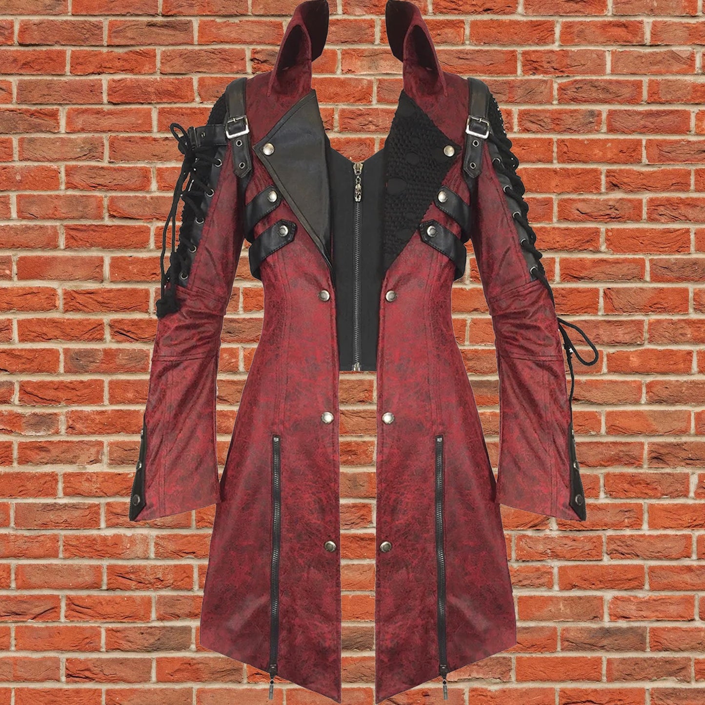 MENS POISONBLACK JACKET RED