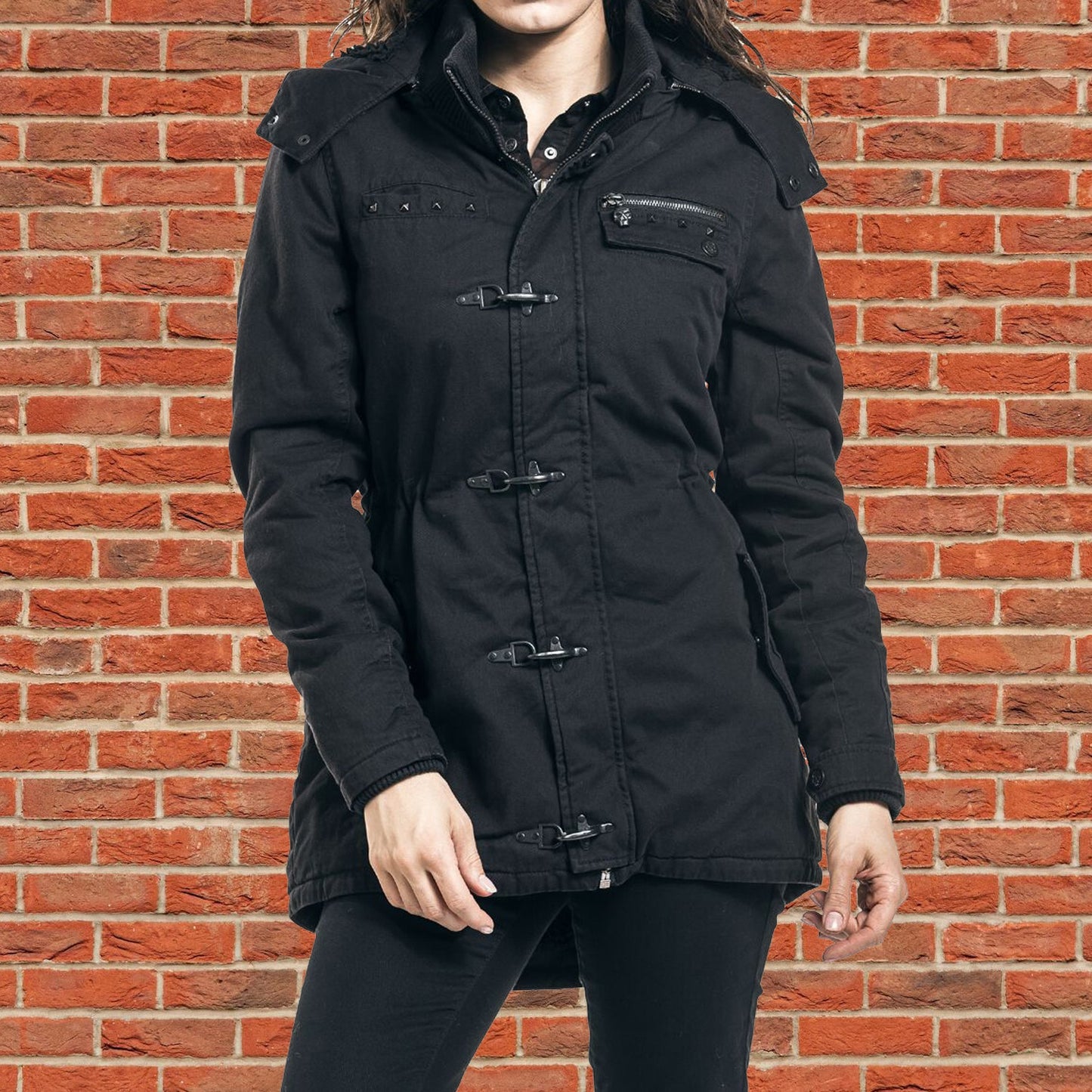 Gothic Winter Jacket black