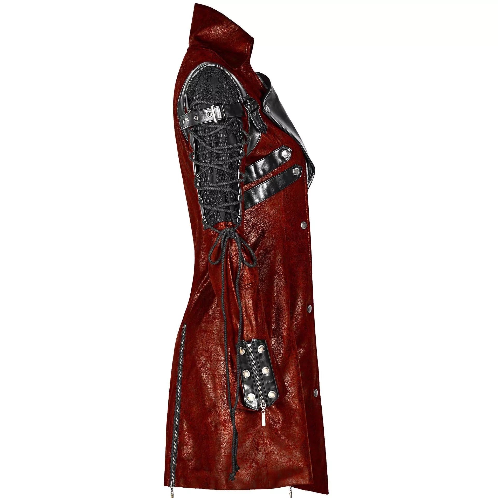WOMENS POISONBLACK JACKET RED