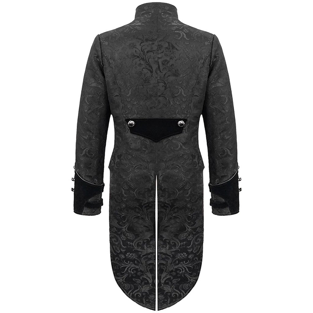 Gothic Mens Devil Fashion Cavendish Gothic Regency Tailcoat Jacket