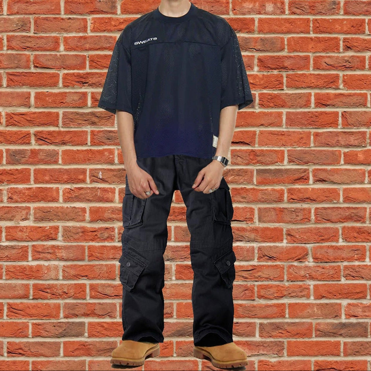 Men's Cotton Casual Military Army Camo Combat Work Cargo Pants with 8 Pockets