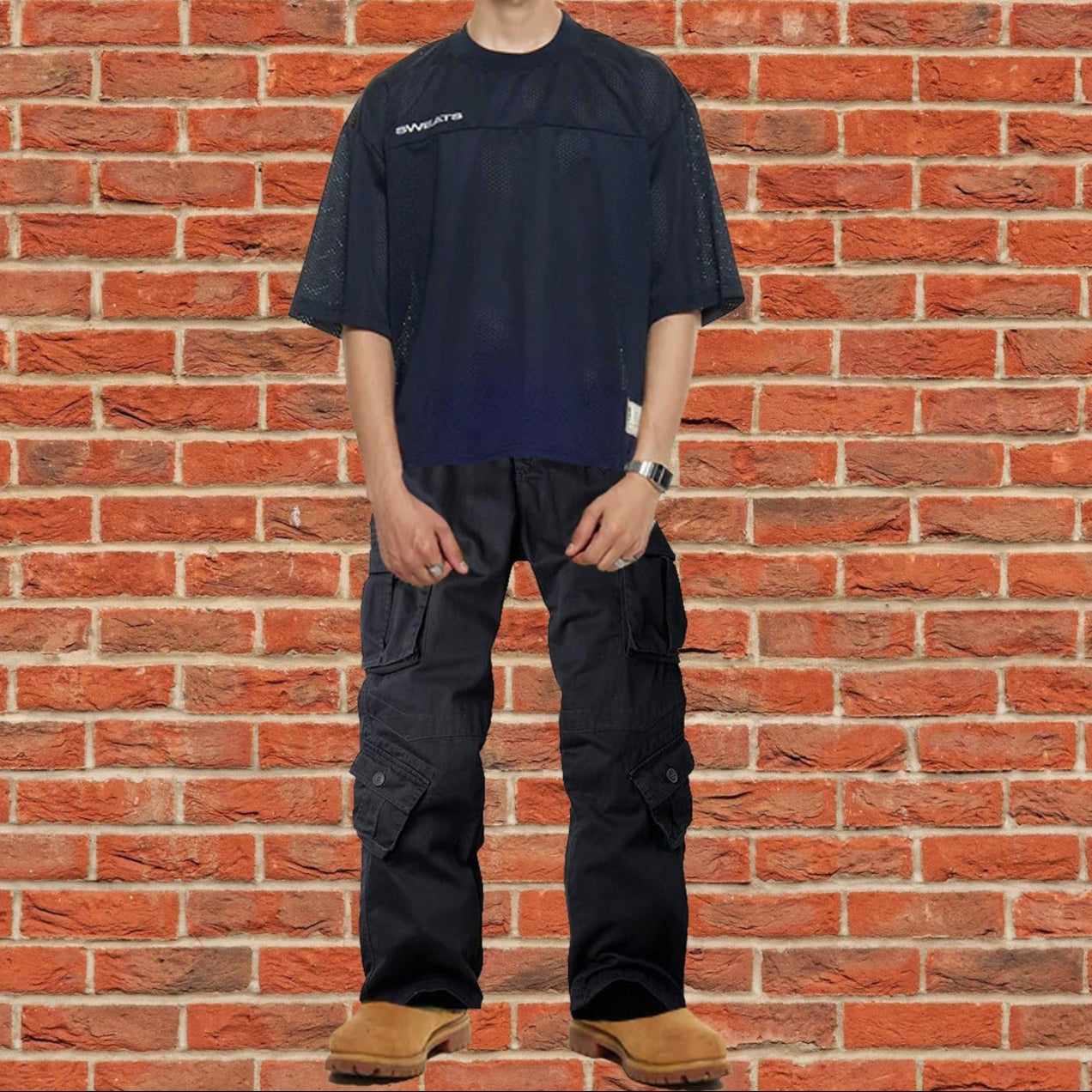 Men's Cotton Casual Military Army Camo Combat Work Cargo Pants with 8 Pockets