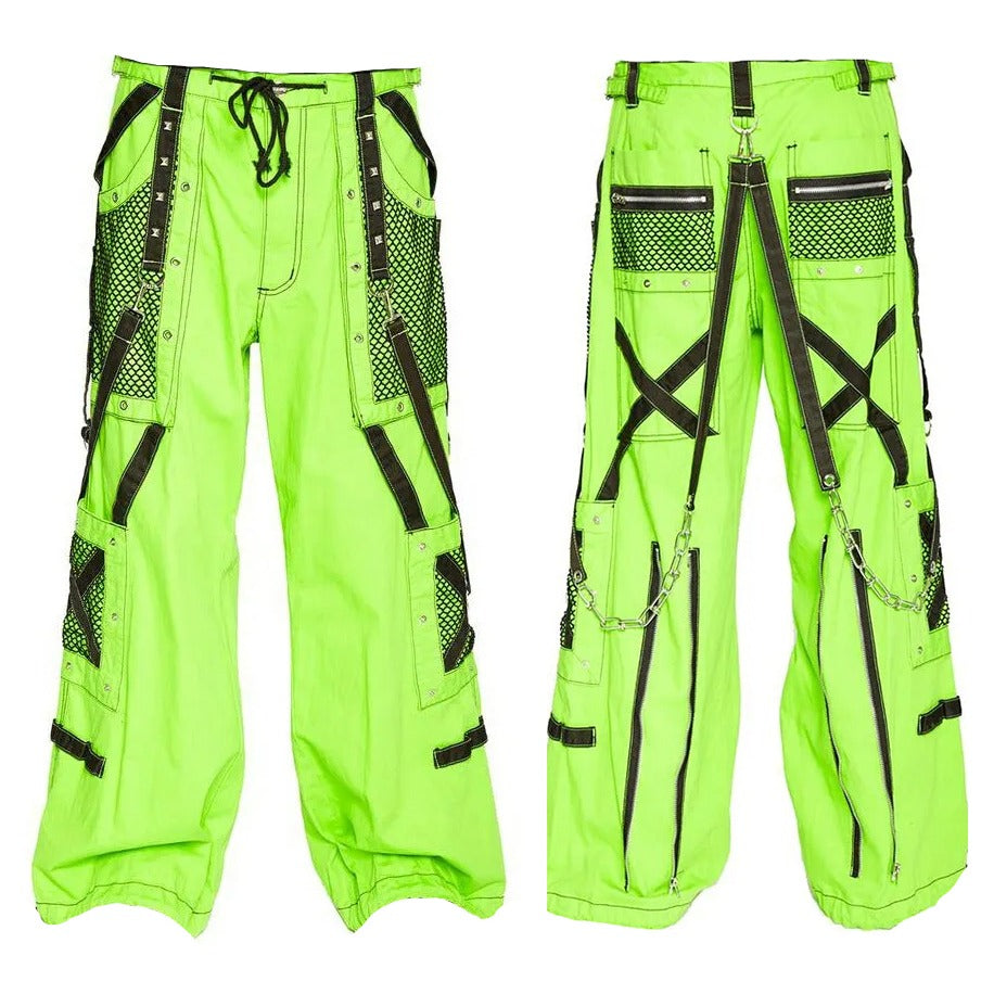Prime Quality Men Gothic Bondage Pant Alternative Punk Rock Emo Gothic Limelight Symbol Pants/USA
