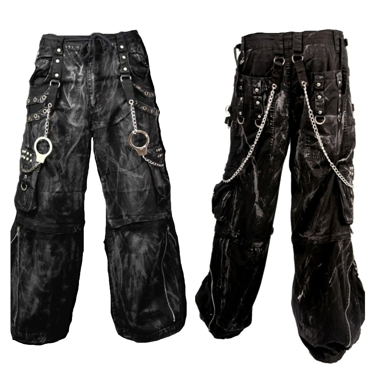 Mechanic Acid Goth Cyber Pants