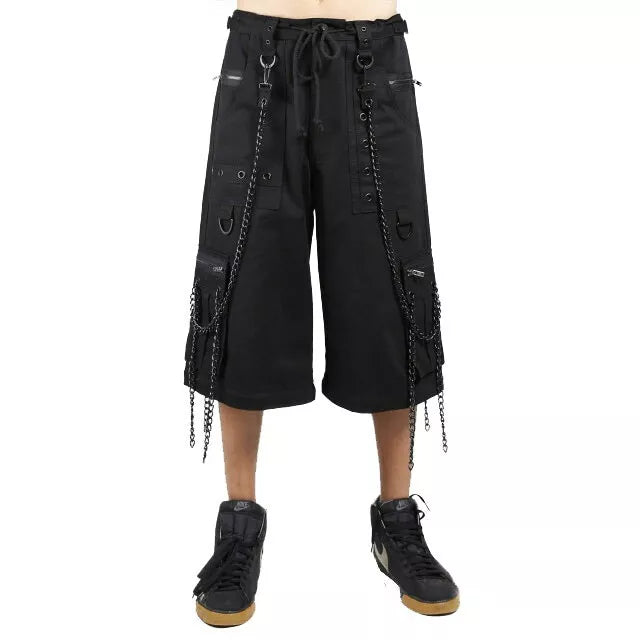 Gothic Bondage Rocker Mens Alternative Punk Rock Emo Shorts