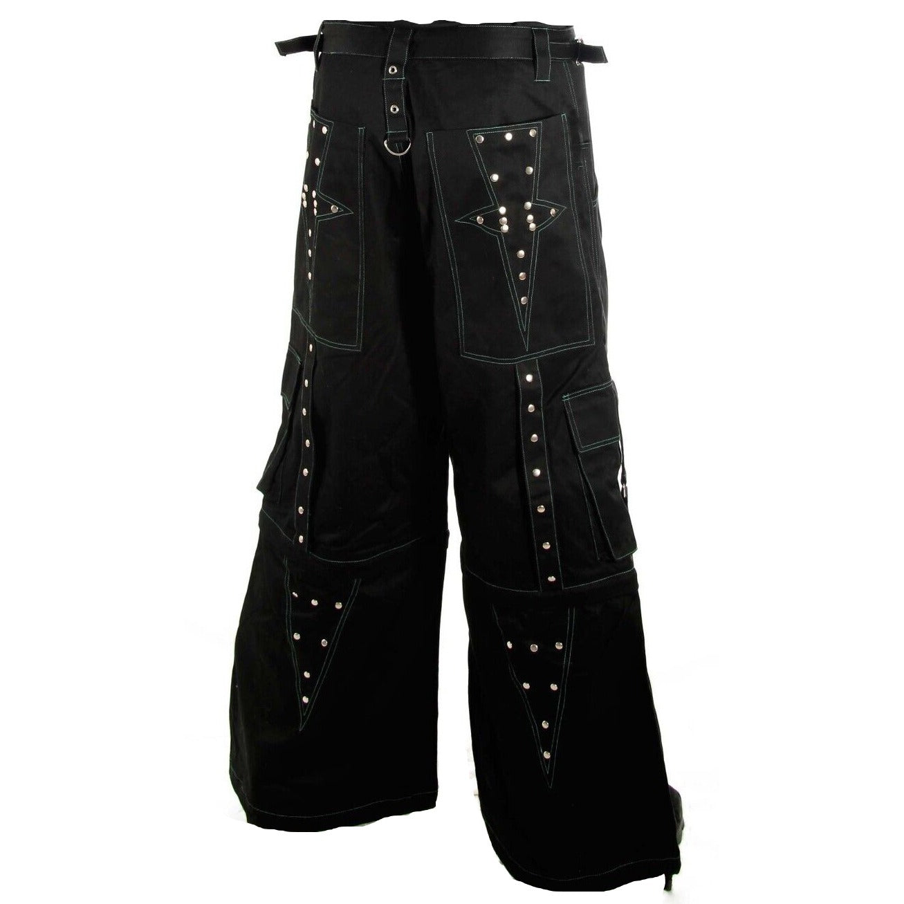 Gothic Men Gothic Cool Cyber Bondage Baggy Pants