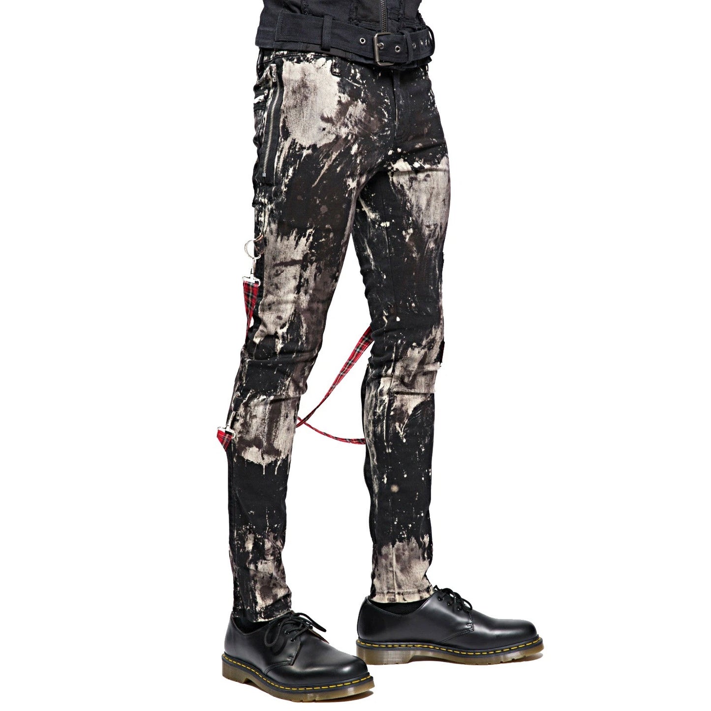Prime Quality Handmade Gothic Skinny Jeans Apocalyptic Rebel Punk Emo Pants USA Goth Punk Rebel Pants