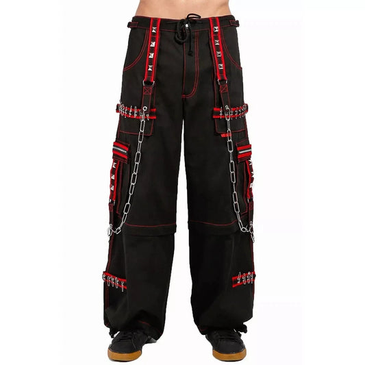 Gothic Extreme Bondage Skater Gothic Punk Rocker Cyber Goth Steampunk Biker Emo Trouser Pant Shorts USA