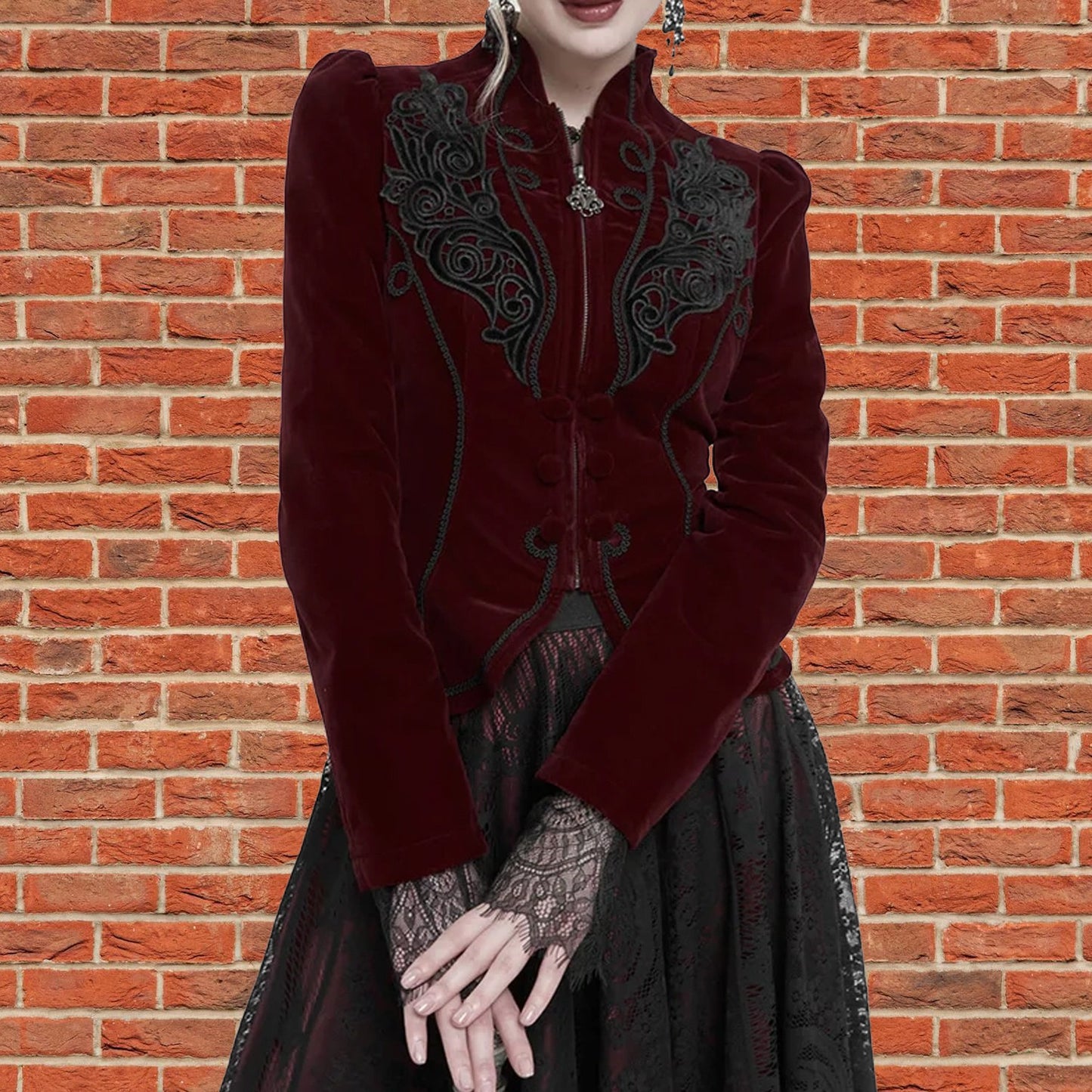 Womens Susurrus Jacket Red