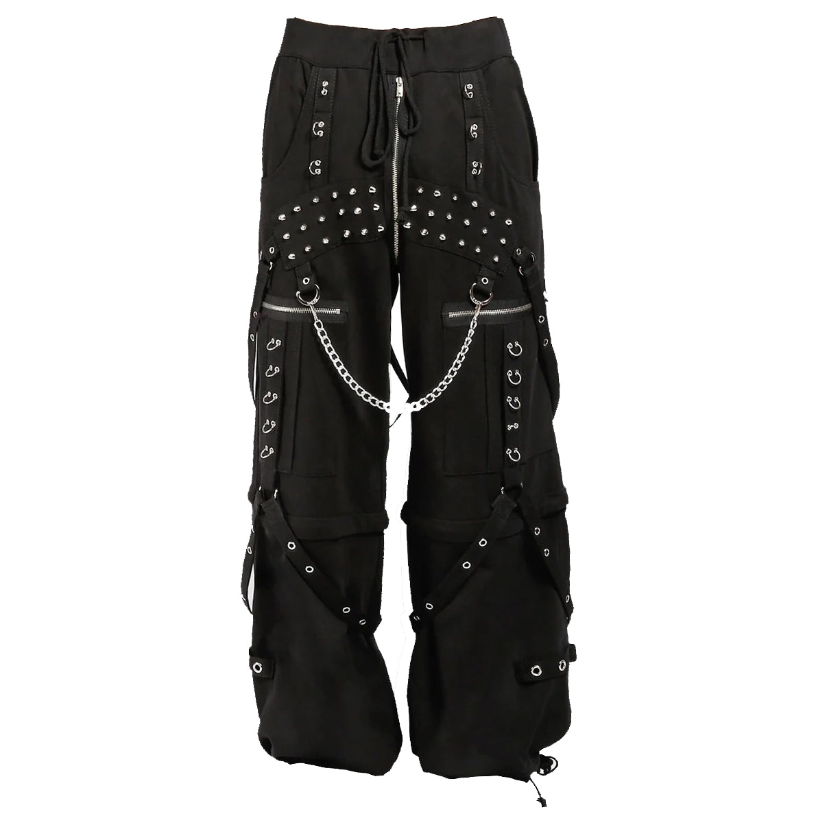 Mens Gothic Trip Pant Bondage Cyber Trip Pant Chain Techno Rock Punk Shorts Usa