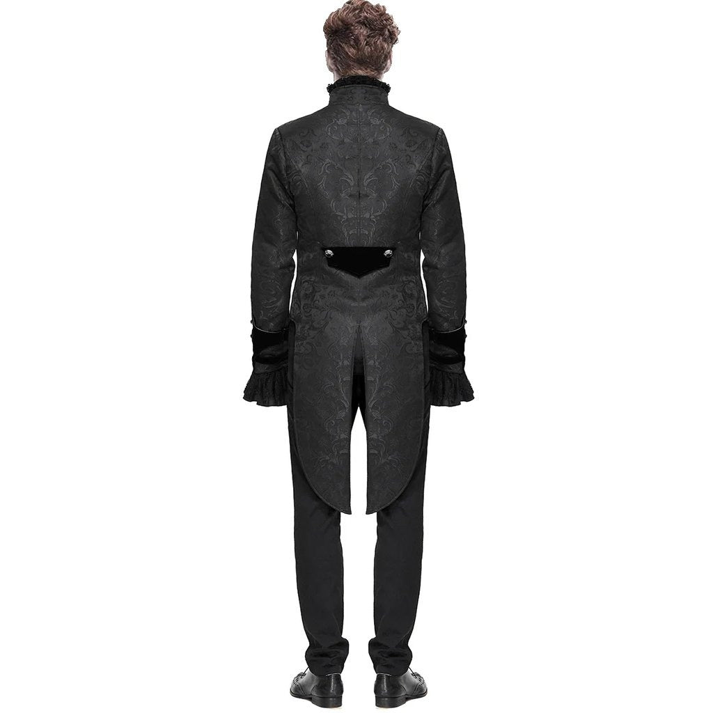 Gothic Mens Devil Fashion Cavendish Gothic Regency Tailcoat Jacket