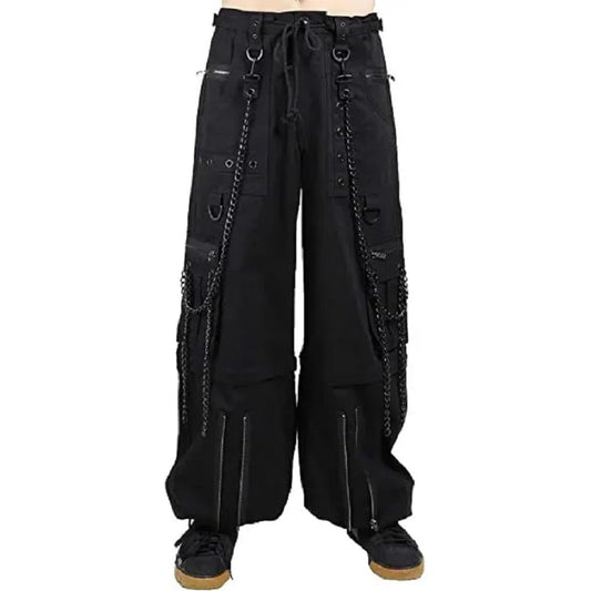 Gothic Bondage Rocker Men Pant Alternative Punk Rock Emo Trouser Pant Shorts/USA