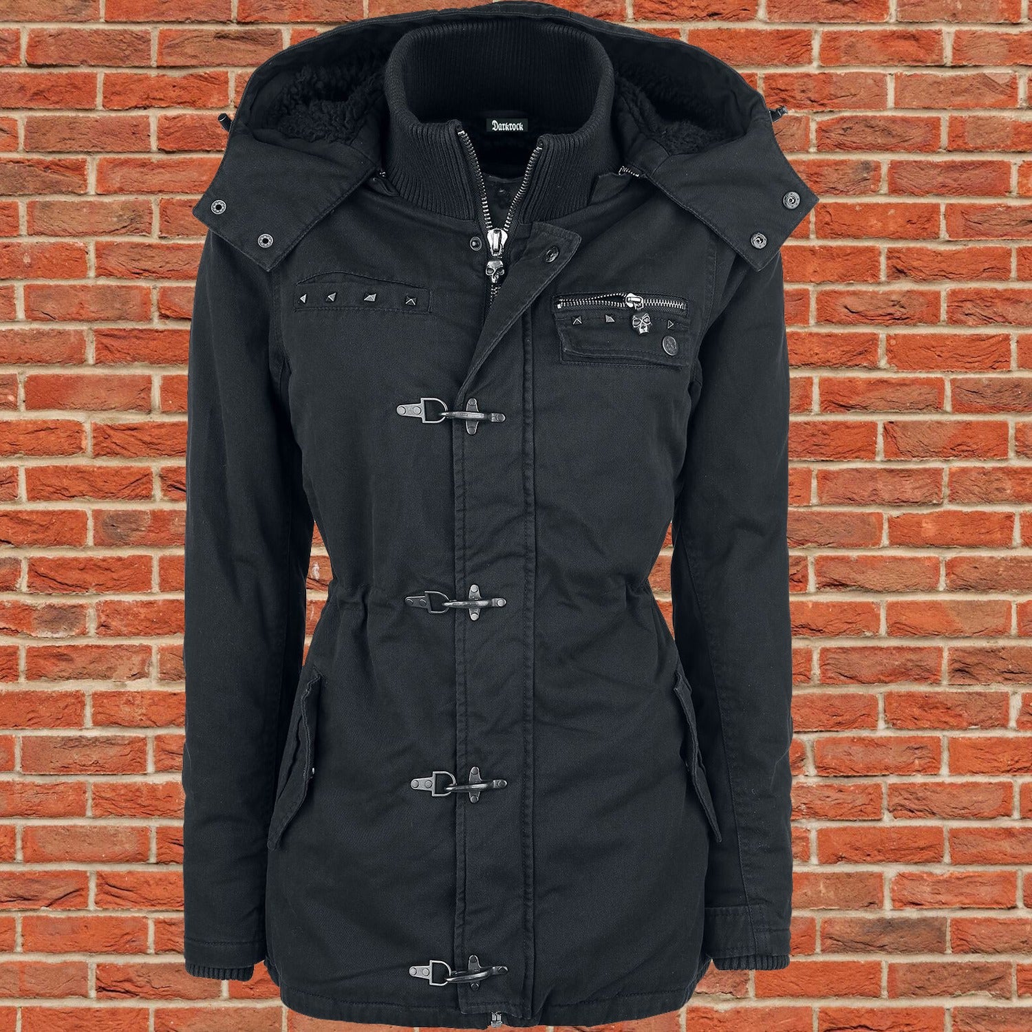 Gothic Winter Jacket black