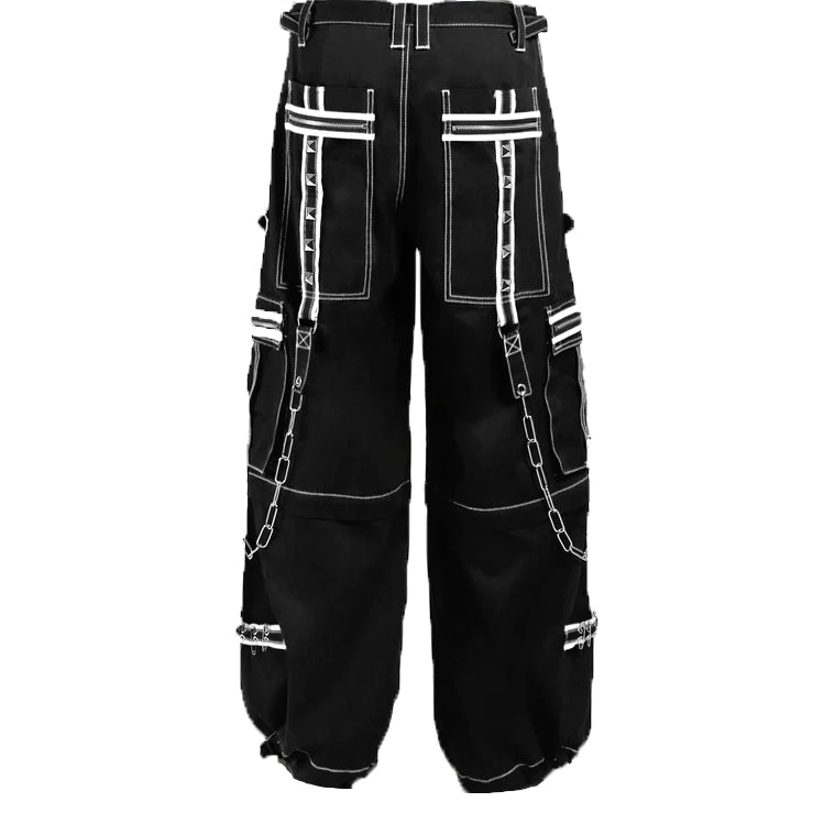 Gothic Jeans Apocalyptic Punke Mo Pants/USA Crazy Piper Goth Cyber Pants