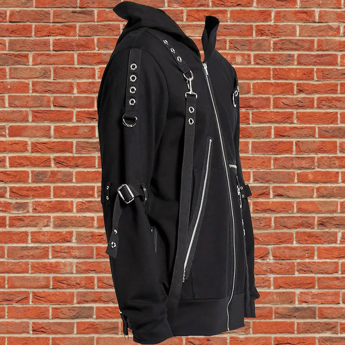 Gothic Bondage Clash Hoodie