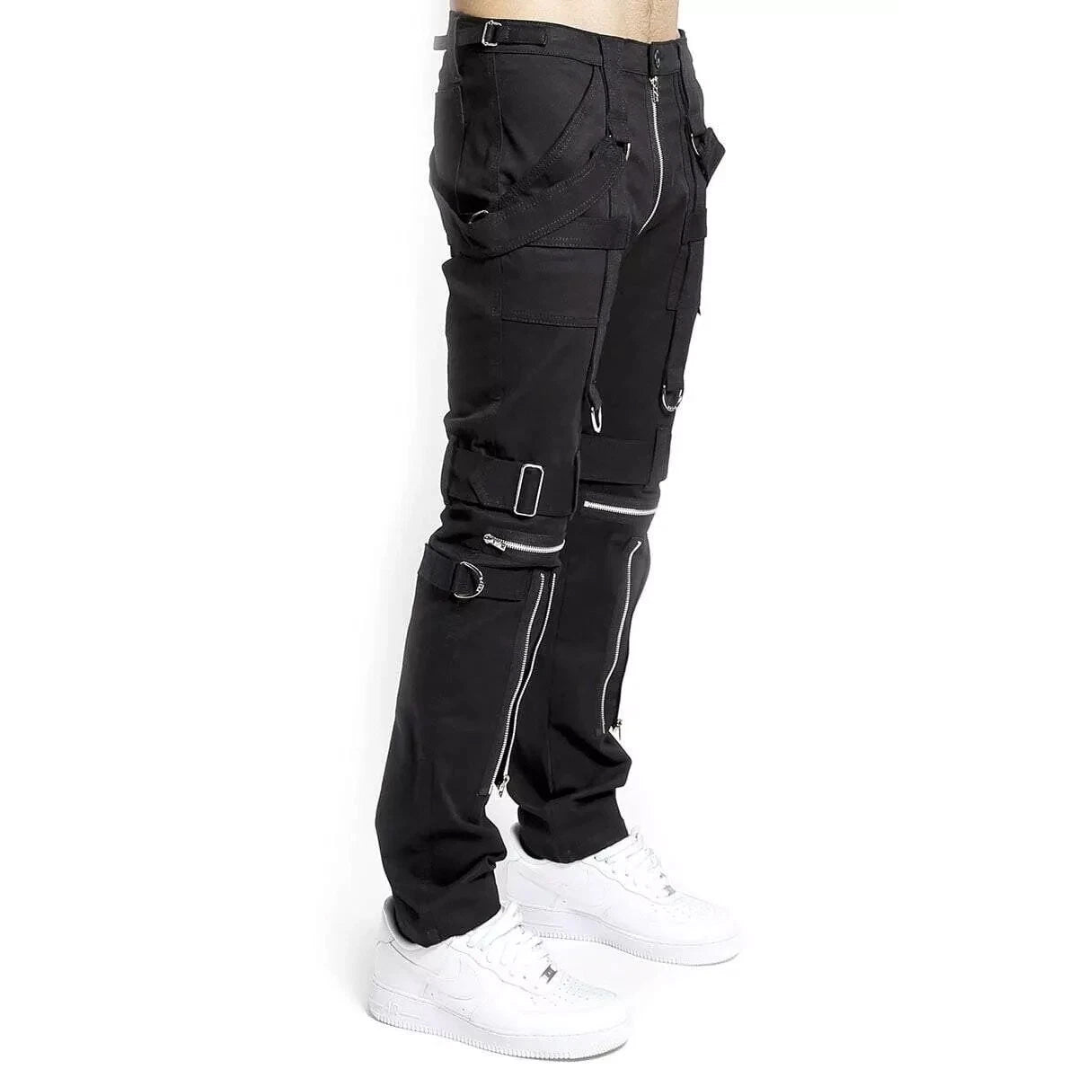 Gothic Bondage Men Pant Alternative Punk Rock Emo Trouser Para Pants