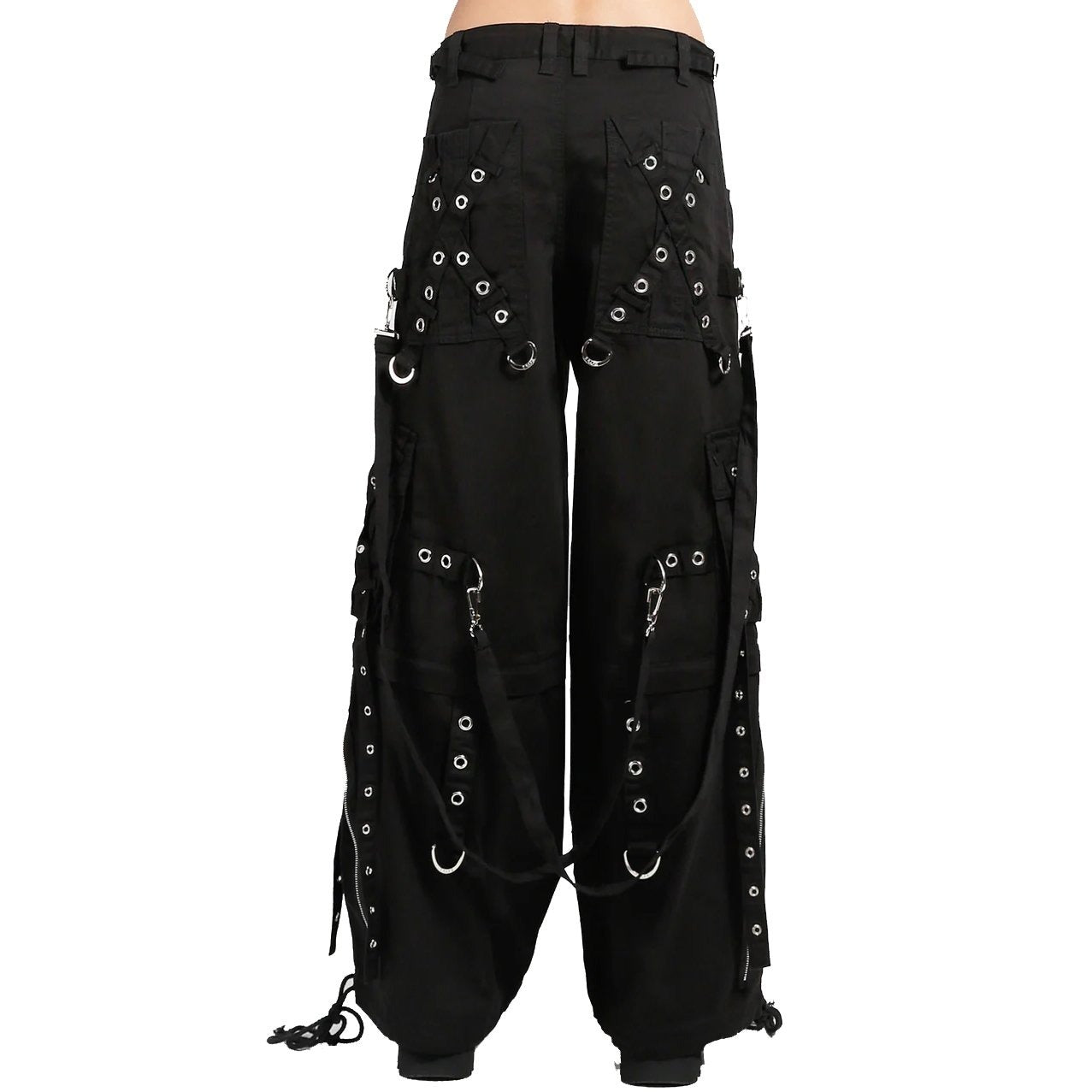 X-Strap Zip Off Pant Black
