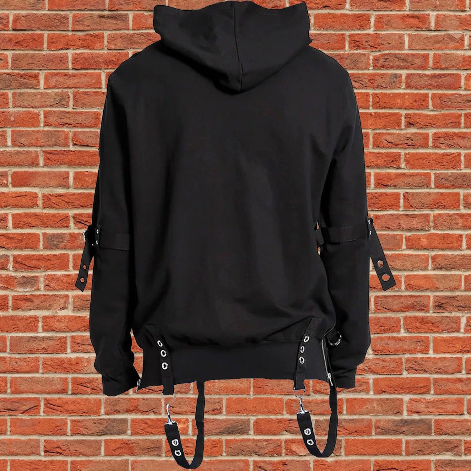 Gothic Bondage Clash Hoodie