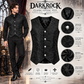 Men's Tailored Formal Waistcoat Gothic steampunk Brocade Victorian