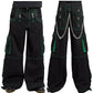 Men Bondage Trouser Gothic Transformer Baggy Pants Trouser Emo/Pants/USA