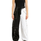 Gothic Bondage Men's Pant Alternative Punk Rock White Emo Trouser Pant Shorts
