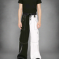 Gothic Bondage Men's Pant Alternative Punk Rock White Emo Trouser Pant Shorts