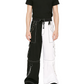 Gothic Bondage Men's Pant Alternative Punk Rock White Emo Trouser Pant Shorts