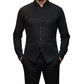 Prime Quality Handmade Black Men's Victorian Suit Vest Steampunk Gothic Waistcoat