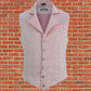 Handmade Pink Men's Victorian Suit Gentleman Vest Steampunk Gothic Waistcoat/Usa