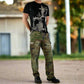 Gothic Cyber Steampunk Camo Army Military Biker Jeans Punk Rock Pants Marines