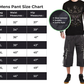 Men's Electro Bondage Rave Gothic Cyber Chain Goth Jeans Punk Rock Shorts