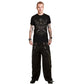 Gothic Men Black Chrome Trousers Punk Rock Studs Metal /Chain Trouser