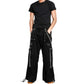 Gothic Straps Zipper Trousers Punk Rock Studs Metal Amp Chain Trouser Pants