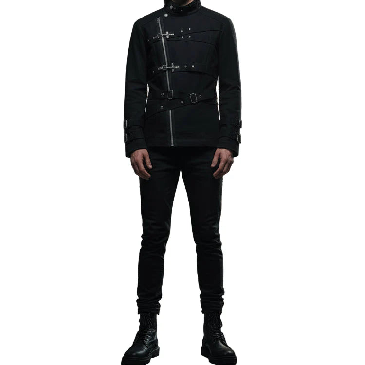 Military Drummer Jacket Black Parade Jacket Goth Punk Adam Ant Vtg Style