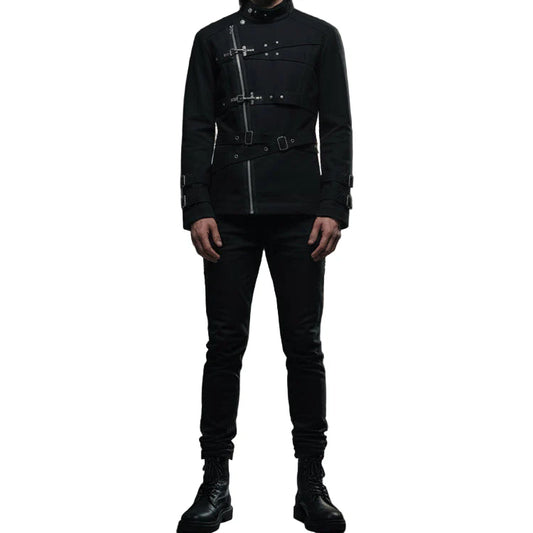 Military Drummer Jacket Black Parade Jacket Goth Punk Adam Ant Vtg Style